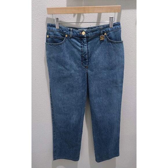 ST. JOHN SPORT BY MARIE GRAY Mom Jeans Womens 8 Denim Jeans High rise vintage - Picture 2 of 9